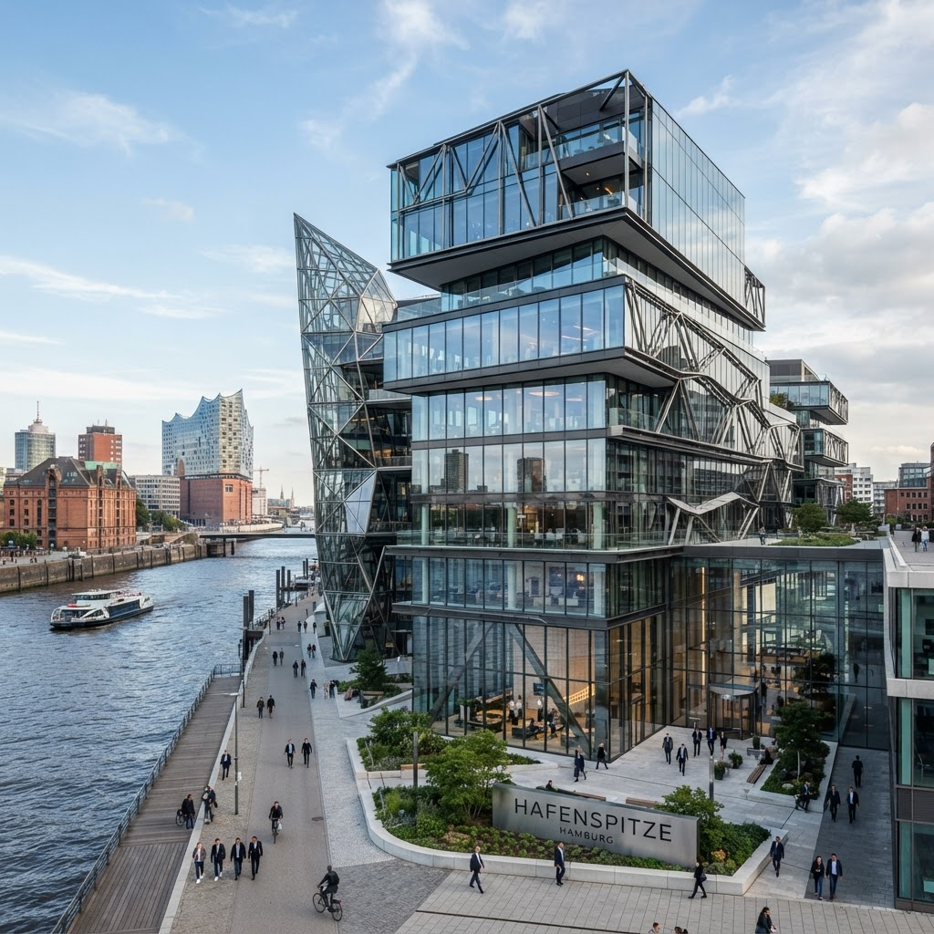 Modern office building